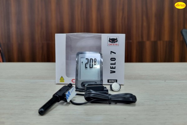 ĐỒNG HỒ TỐC ĐỘ CATEYE VELO 7 CÓ DÂY
