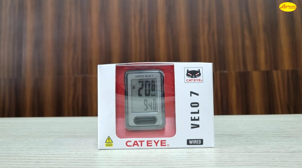 ĐỒNG HỒ TỐC ĐỘ CATEYE VELO 7 CÓ DÂY