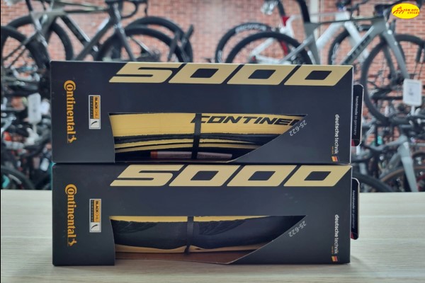 LỐP XE ĐẠP CONTINETAL 5000 VIỀN VÀNG 700X25