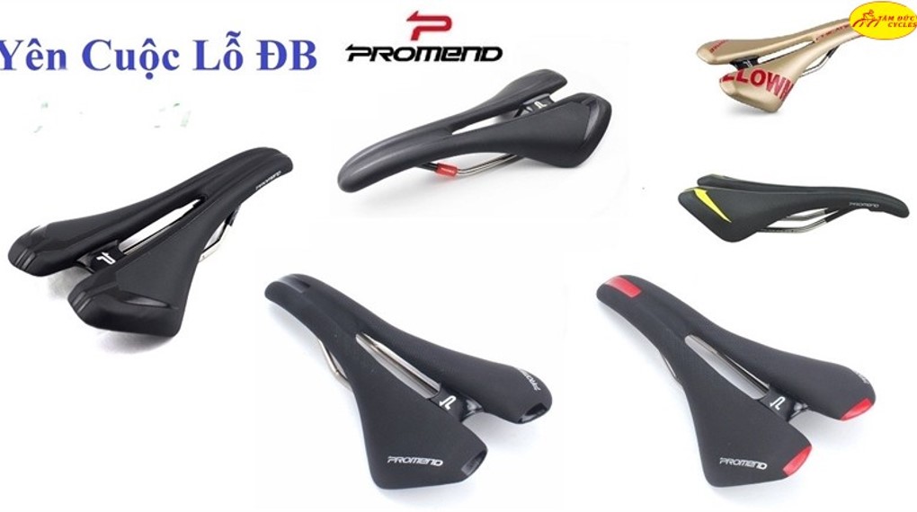 YÊN XE ĐẠP PROMEND CÓ RÃNH 