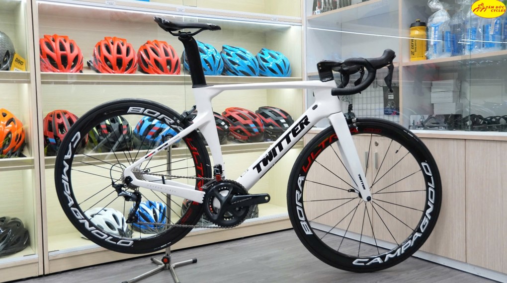 XE LẮP RÁP TWITTER R10 ULTEGRA PHANH GÔM