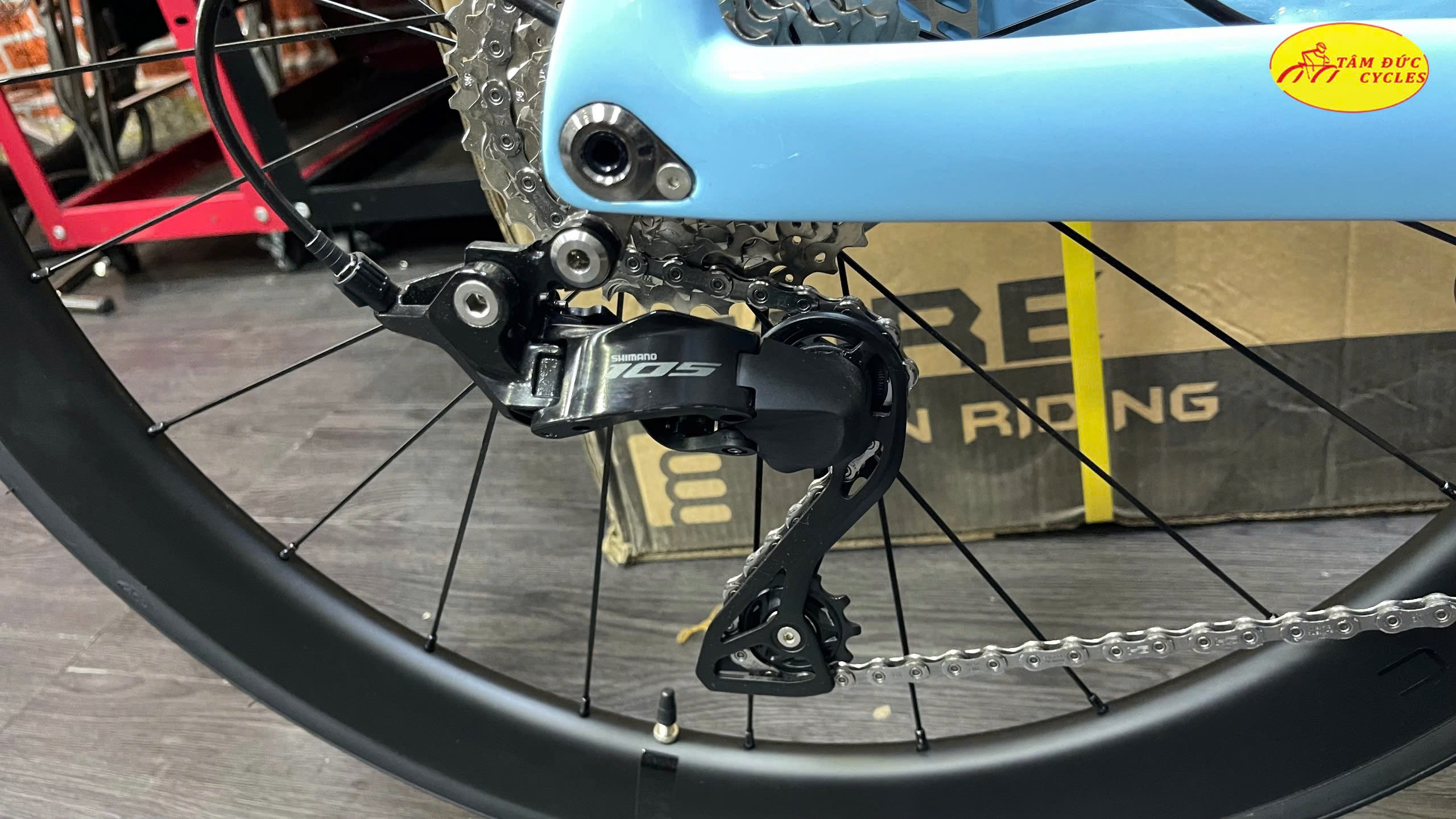 Xe đạp Twitter T8 Pro - 5 Món Shimano 105