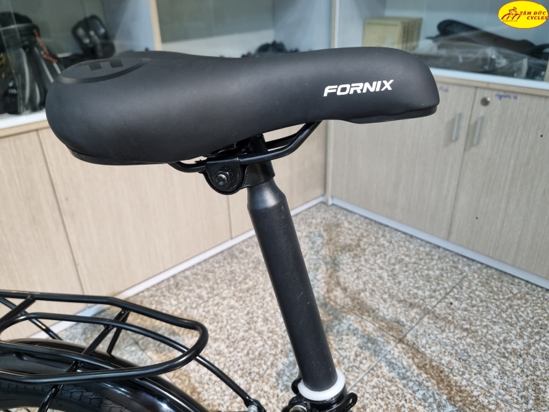 xe đạp gấp Fornix Prava yên